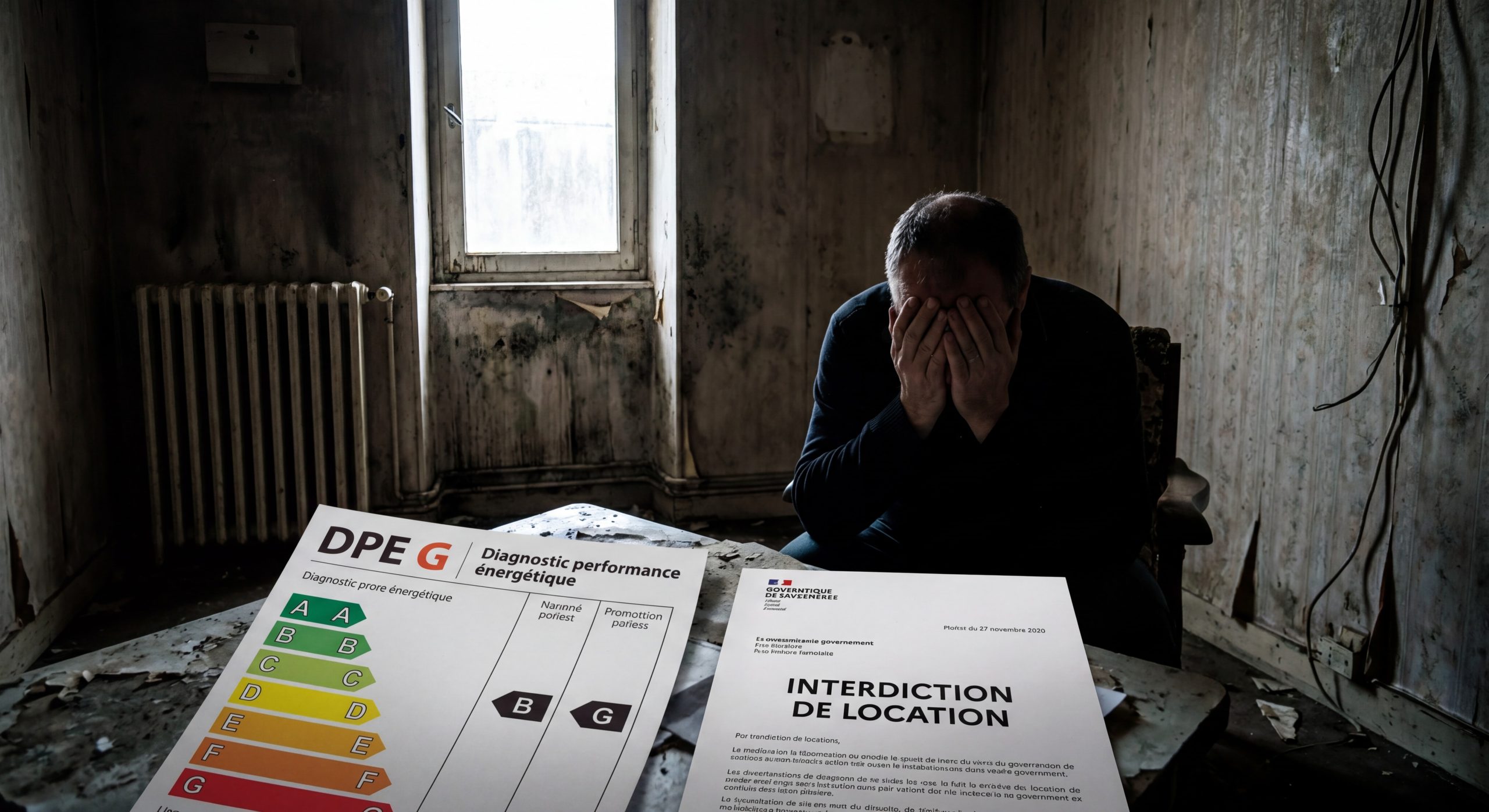 Propriétaire bailleur face à interdiction de location logement DPE G en 2026