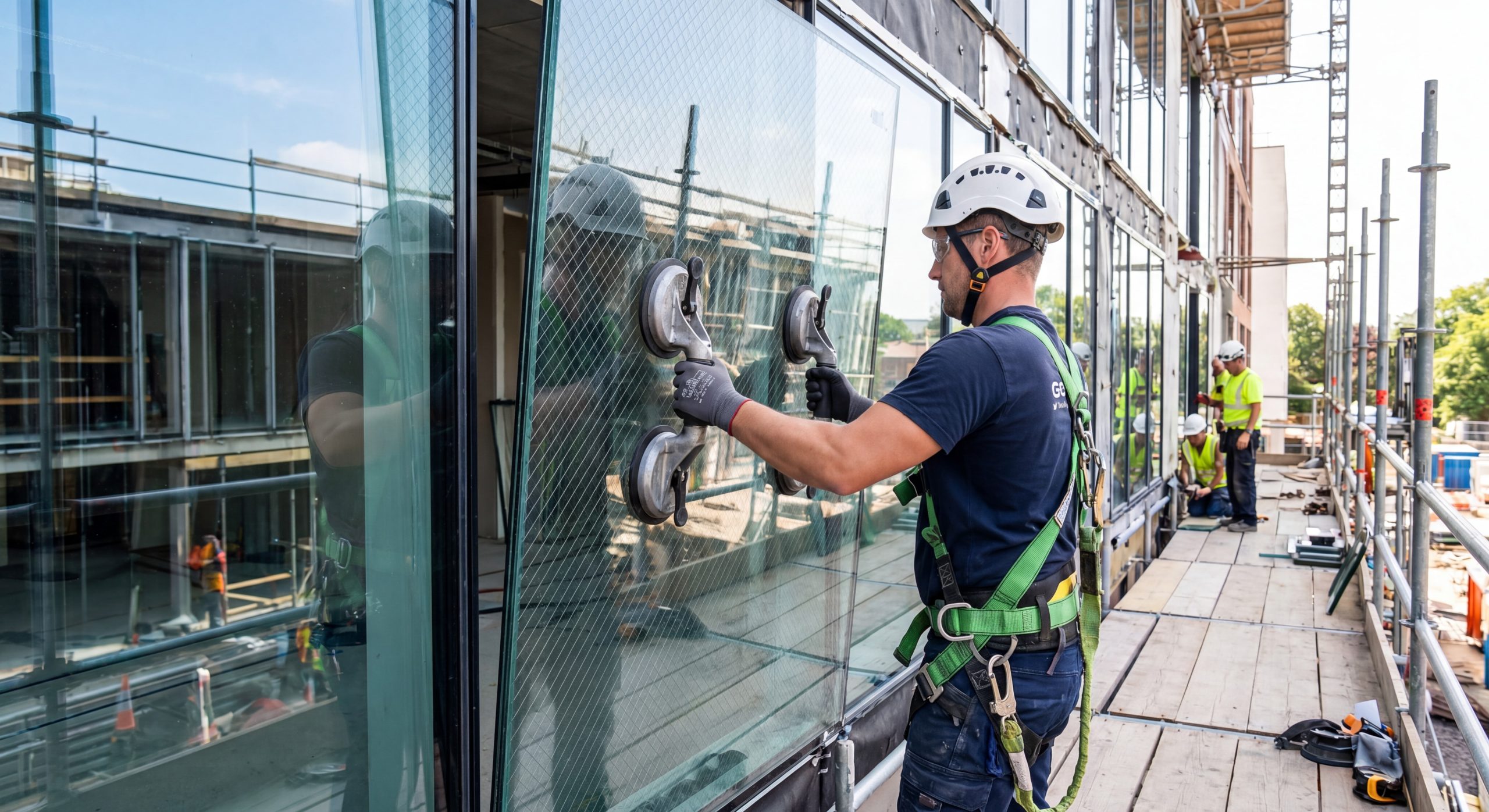Verre sécuritaire feuilleté armé pose façade bâtiment vitrier professionnel 2026