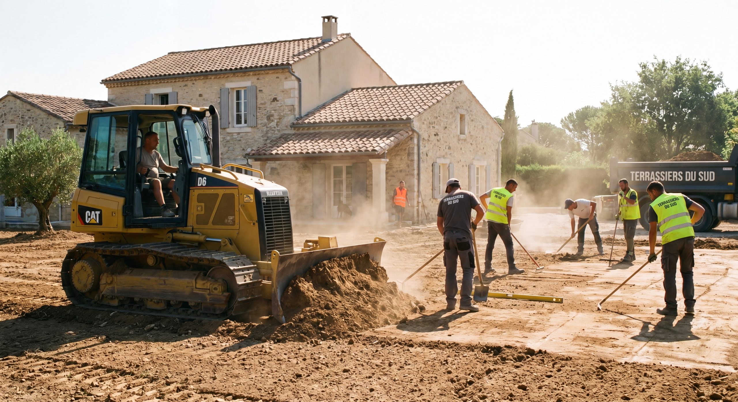 Nivellement remblai 2026 Nivellement terrain remblai bulldozer mise à niveau sol 2026